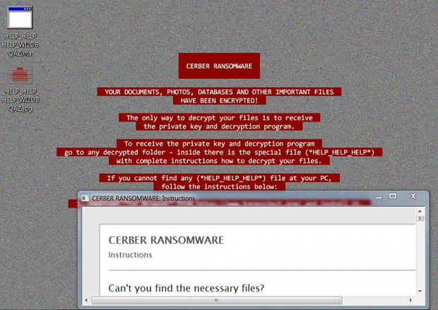 _HELP_HELP_HELP Cerber Ransomware